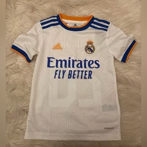 Vinicius “Vini” Junior authentic emirates jersey children’s xs 7-8 NWT